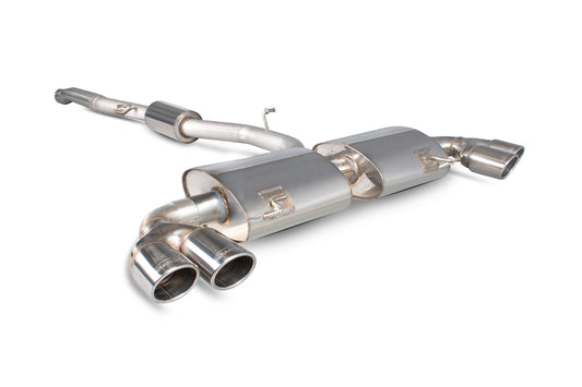 Audi S1 2.0 TFSI Quattro Resonated Cat-Back System Without Valves (SAU047)