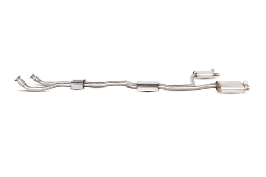 Audi RS4 B8 4.2 Fsi Quattro Avant/RS5 4.2 V8 Coupe Resonated Cat-Back System Inc Active Exhaust Valve (SAU048SYS)