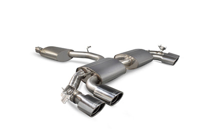 Audi Tt S Mk3 Non GPF Model Only  (Coupe Models Only) Reasonated Cat-Back  (With Valves) (SAU055)