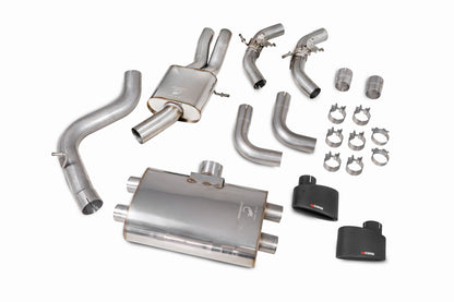 Audi RS3 8V Facelift  (GPF Models Only) Resonated Cat/GPF-Back System With Valves (SAU079CF)