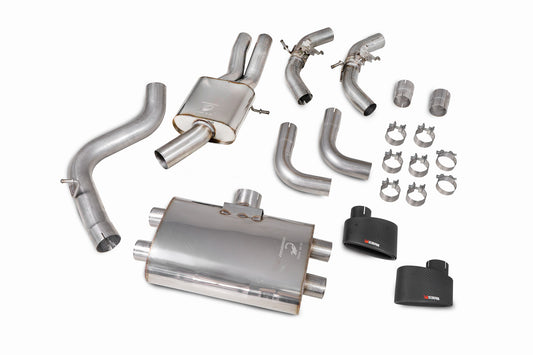 Audi RS3 8V Facelift  (GPF Models Only) Resonated Cat/GPF-Back System With Valves (SAU079CF)