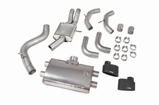 Audi RS3 8V Facelift  (GPF And Non GPF Models) Resonated Cat/GPF-Back System Without Valves (SAU080CF)