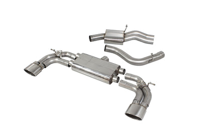 Audi RS3 Saloon 8V Mqb  (GPF And Non GPF Models) Resonated Cat-Back System With Electronic Valves (SAU083)