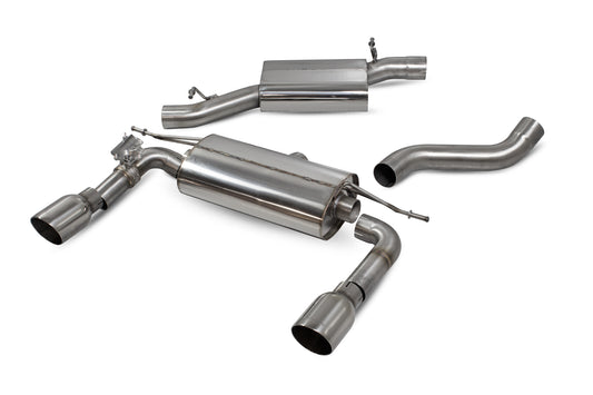 Audi Tt Mk3 2.0 TFSI Quattro Coupe Non GPF Model Only Resonated Cat-Back System With Electronic Valves (SAU085)