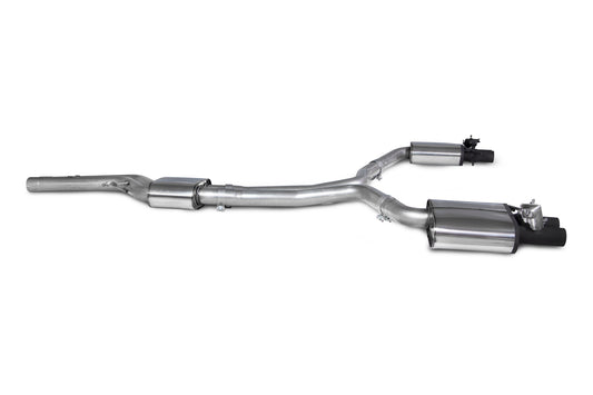 Audi RS6 Avant C7 Resonated Half System With Trims (SAU087CF)