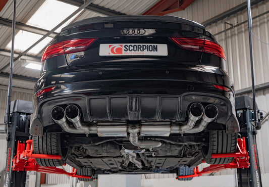 Audi S3 Saloon 8V Resonated Cat/GPF-Back System With Valves (SAU096)