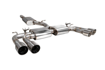Audi S3 Saloon 8V Resonated Cat/GPF-Back System With Valves (SAU096)
