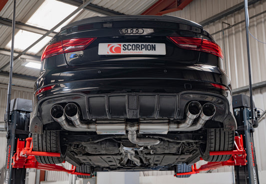 Audi S3 Saloon 8V Resonated Cat/GPF-Back System Without Valves (SAU097)