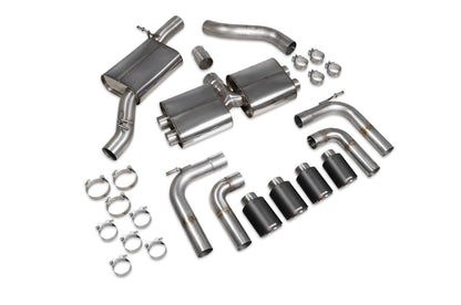Audi S3 Saloon 8V Resonated Cat/GPF-Back System Without Valves (SAU097CF)