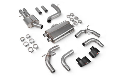 Audi RS3 8V Pre-Facelift Resonated Cat-Back System With Valves (SAU106CF)