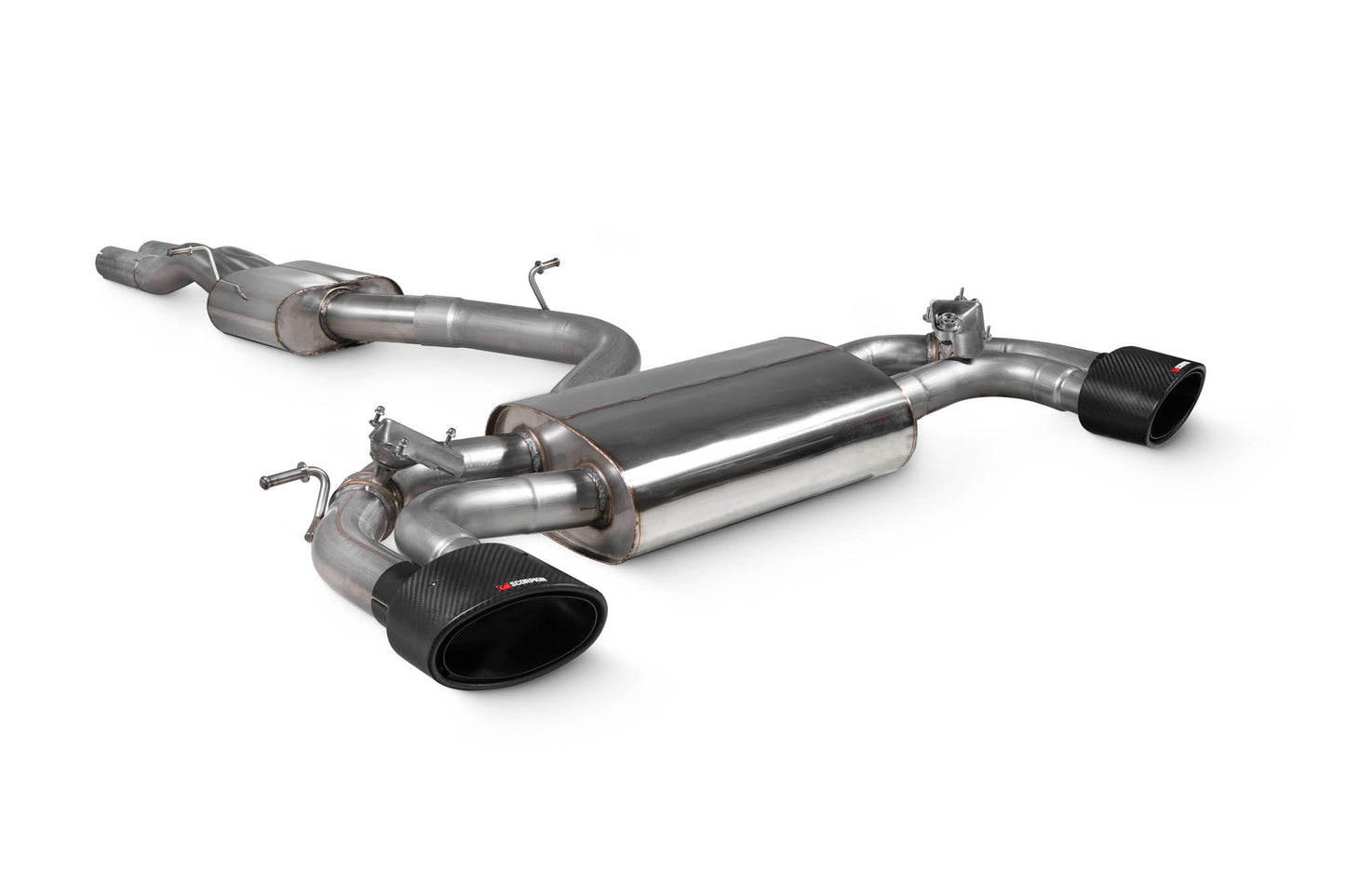 Audi RS3 8V Pre-Facelift Resonated Cat-Back System With Valves (SAU106CF)