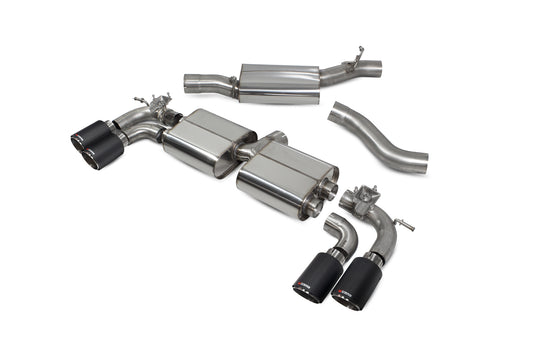 Audi S3 3-Door/Sportback 8V Resonated Cat/GPF-Back System With Valves (SAU108CF)