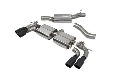 Audi S3 3-Door/Sportback 8V Resonated Cat/GPF-Back System With Valves (SAU108C)