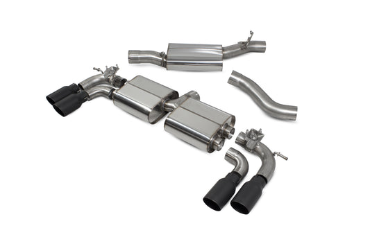 Audi S3 3-Door/Sportback 8V Resonated Cat/GPF-Back System With Valves (SAU108C)