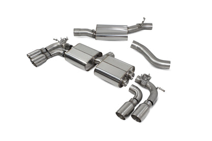 Audi S3 3-Door/Sportback 8V Resonated Cat/GPF-Back System With Valves (SAU108)