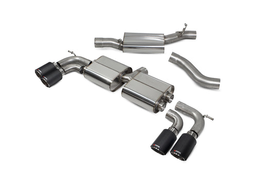Audi S3 3-Door/Sportback 8V Resonated Cat/GPF-Back System Without Valves (SAU109CF)