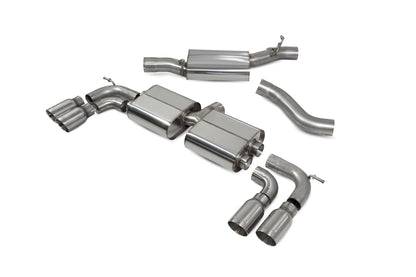 Audi S3 3-Door/Sportback 8V Resonated Cat/GPF-Back System Without Valves (SAU109)