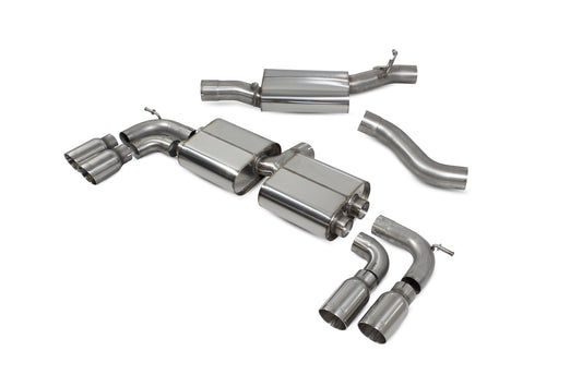 Audi S3 3-Door/Sportback 8V Resonated Cat/GPF-Back System Without Valves (SAU109)