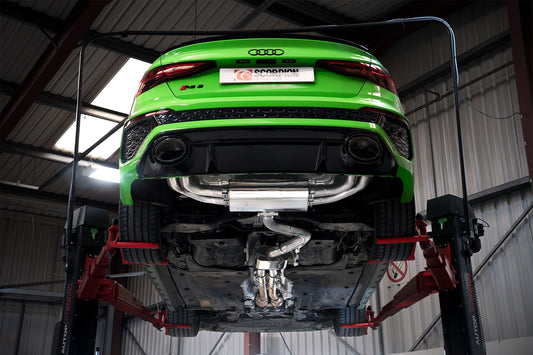 Audi RS3 8Y Saloon Resonated Cat/GPF-Back System Without Valves (SAU116)
