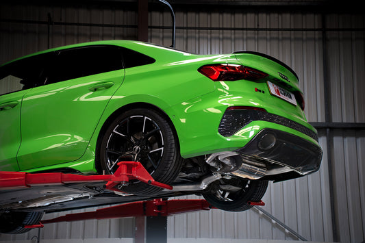 Audi RS3 8Y Saloon Resonatedcat/ GPF-Back System With No Valves (SAU116CF)