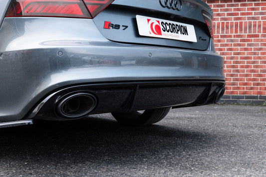 Audi RS7 C7 Resonated Half System With Trims (SAU117CF)