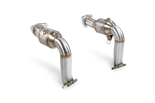 Audi S4 3.0 TFSI V6 Quattro & Avant B8/B8.5 09-16 / S5 3.0 TFSI V6 Quattro 8T Coupe 12-17 De-Cat Downpipes (SAUC044)