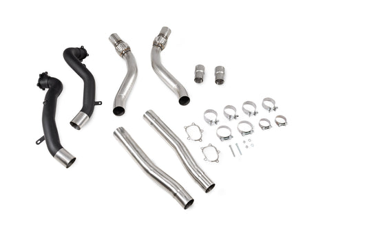 Audi RS6 Avant  (C7) / RS7  (C7), S6/S7  (C7) De-Cat Downpipes With Large Bore Front Pipes (SAUC087)