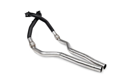 Audi RS6 Avant  (C7) / RS7  (C7), S6/S7  (C7) De-Cat Downpipes With Large Bore Front Pipes (SAUC087)