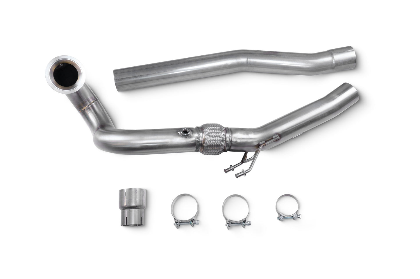 Audi S3 8Y Sportback & Saloon , Vw Golf Mk8 R, Non-GPF Models De-Cat Turbo Downpipe (SAUC118)