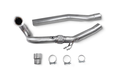 Audi S3 8Y Sportback & Saloon , Vw Golf Mk8 R, Non-GPF Models De-Cat Turbo Downpipe (SAUC118)