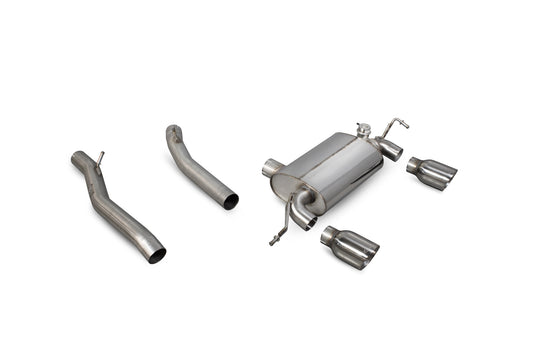 Audi Tt Mk1 Quattro 3.2 V6 Non-Resonated Cat-Back System (SAUS042)