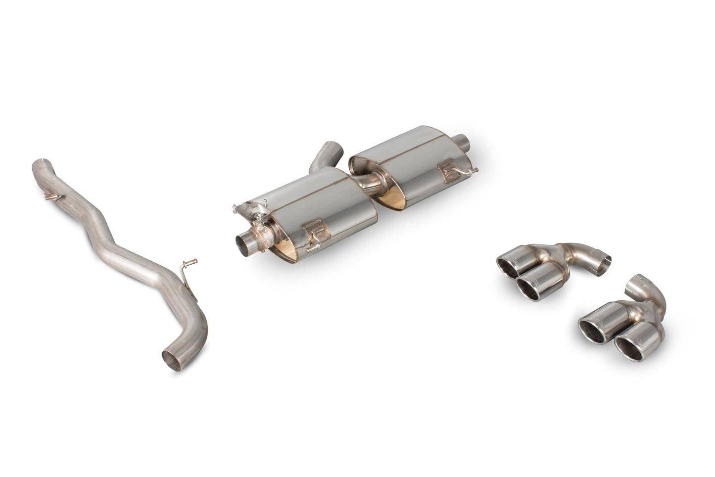 Audi S1 2.0 TFSI Quattro Non-Res Cat-Back System With Electronic Valves (SAUS045)