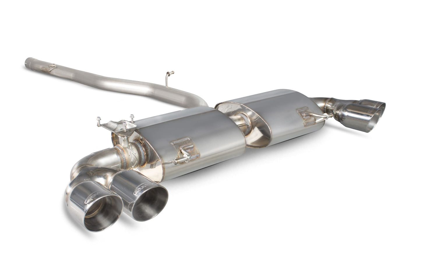 Audi S1 2.0 TFSI Quattro Non-Res Cat-Back System With Electronic Valves (SAUS045D)