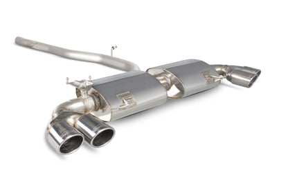 Audi S1 2.0 TFSI Quattro Non-Res Cat-Back System With Electronic Valves (SAUS045)
