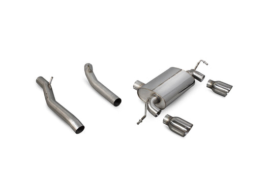 Audi Tt Mk1 Quattro Sport Non Resonated Cat-Back System (SAUS057)