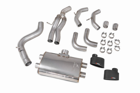 Audi RS3 8V Facelift  (GPF And Non GPF Models) Non-Res Cat/GPF-Back System Without Valves (SAUS080CF)