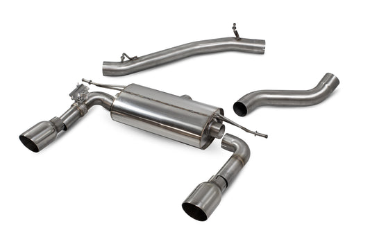 Audi Tt Mk3 2.0 TFSI Quattro Coupe Non GPF Model Only Non-Res Cat-Back System With Electronic Valves (SAUS085)