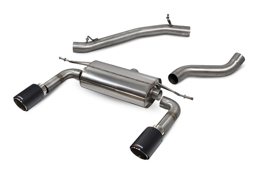 Audi Tt Mk3 2.0 TFSI Quattro Coupe Non GPF Model Only Non-Resonated Cat-Back System With No Valves (SAUS086CF)