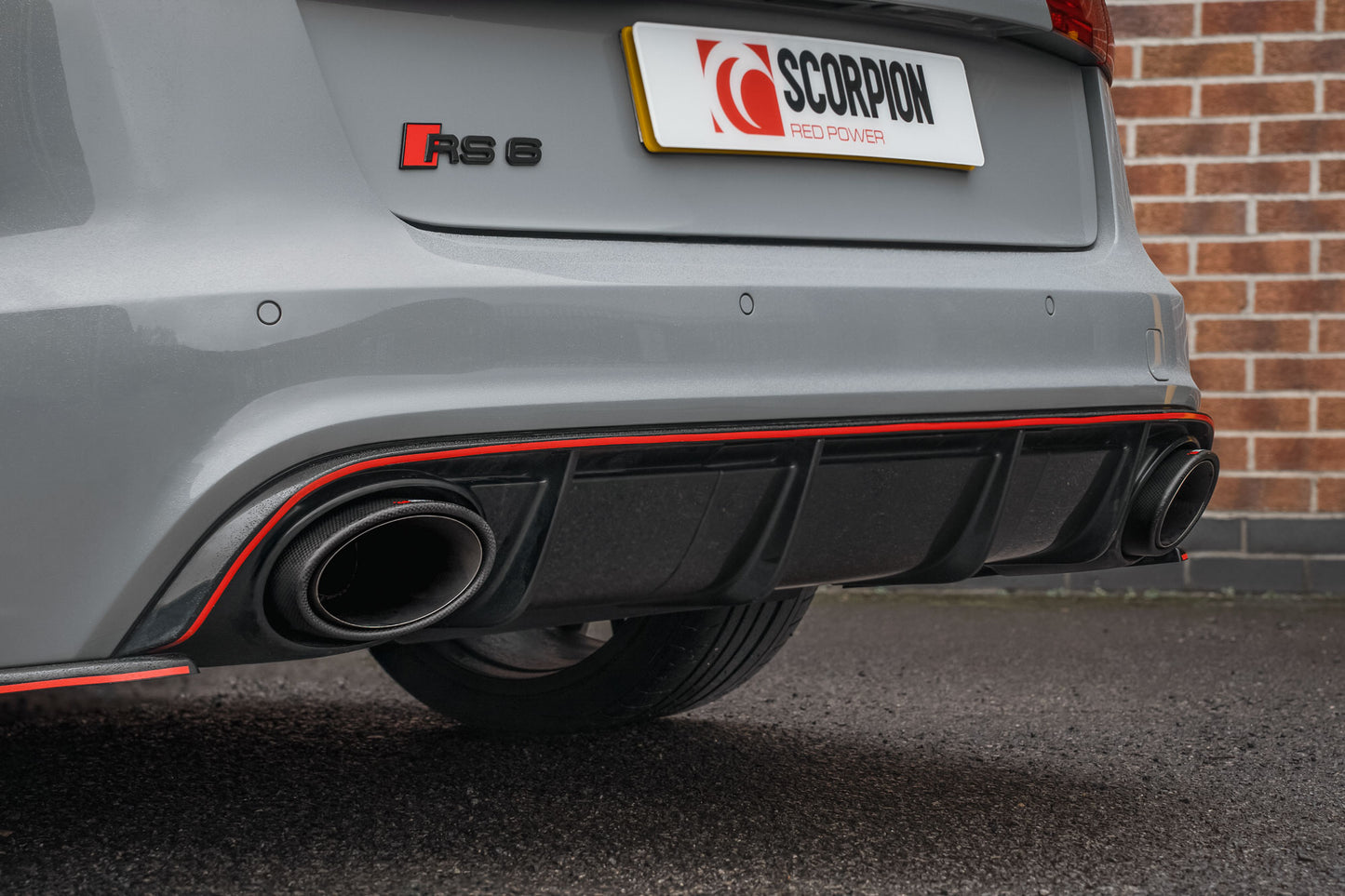 Audi RS6 Avant C7 Non-Resonated Half System With Trims (SAUS087CF)