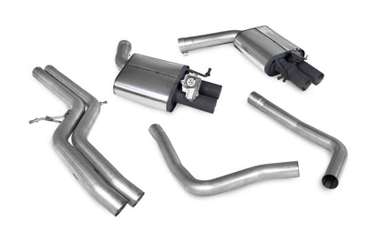Audi RS6 Avant C7 / RSc7 C7 Non-Resonated Half System (SAUS087)