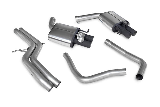 Audi RS6 Avant C7 / RSc7 C7 Non-Resonated Half System (SAUS087)
