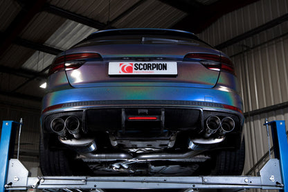 Audi S4 B9 Quattro 3.0T V6 Avant, Saloon /Sedan. Non GPF Models Non-Resonated Half System (SAUS088)