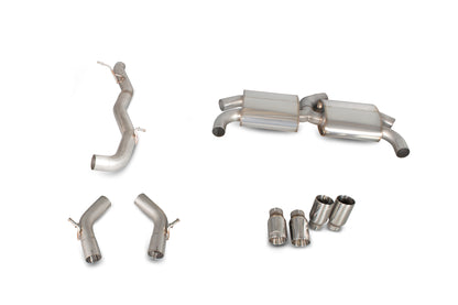 Audi SQ2 Non-Resonated GPF-Back System With No Valves (SAUS091)