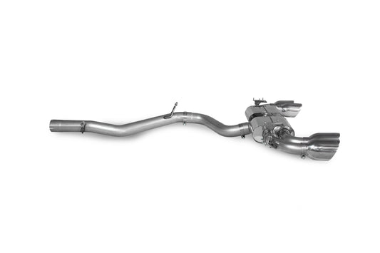 Audi S3 8Y Sportback Non-Res Cat/GPF Back System & Electronic Valves (SAUS093)