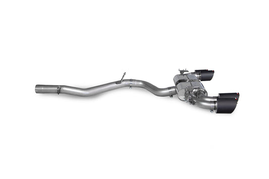 Audi S3 8Y Sportback Non-Res Cat/GPF Back System & Electronic Valves (SAUS093CF)