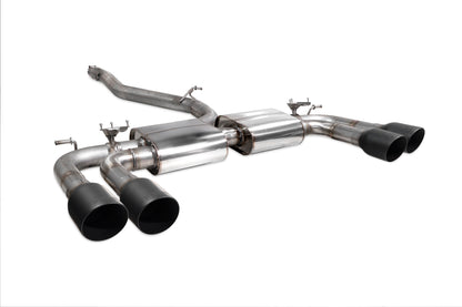 Audi S3 Saloon 8V Non-Resonated Cat/GPF-Back System With Valves (SAUS096C)