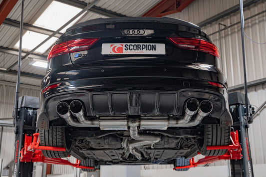 Audi S3 Saloon 8V Non-Resonated Cat/GPF-Back System Without Valves (SAUS097)