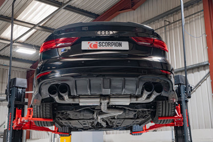 Audi S3 Saloon 8V Non-Resonated Cat/GPF-Back System Without Valves (SAUS097C)