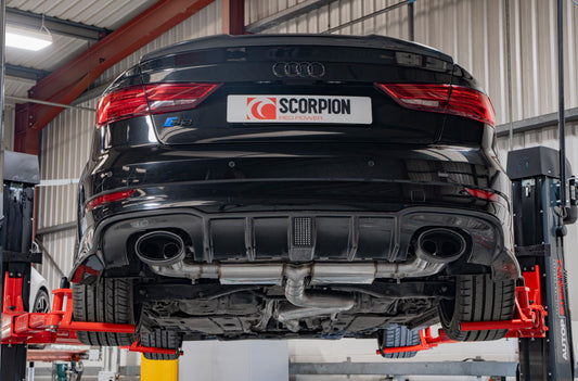 Audi S3 Saloon 8V Non-Resonated Cat/GPF-Back System With Valves (SAUS098CF)