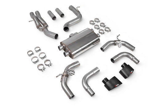 Audi RS3 8V Pre-Facelift Non-Res Cat-Back System With Valves (SAUS106CF)